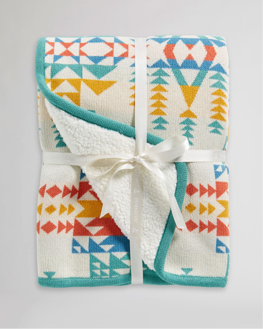 Pendleton home collection sherpa throw sale