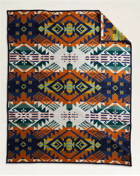 Jacquard Unnapped Robe <br> Journey West Multi