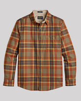 Brown/Copper/Gold Plaid