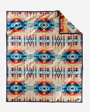 PILOT ROCK BLANKET<br>IVORY